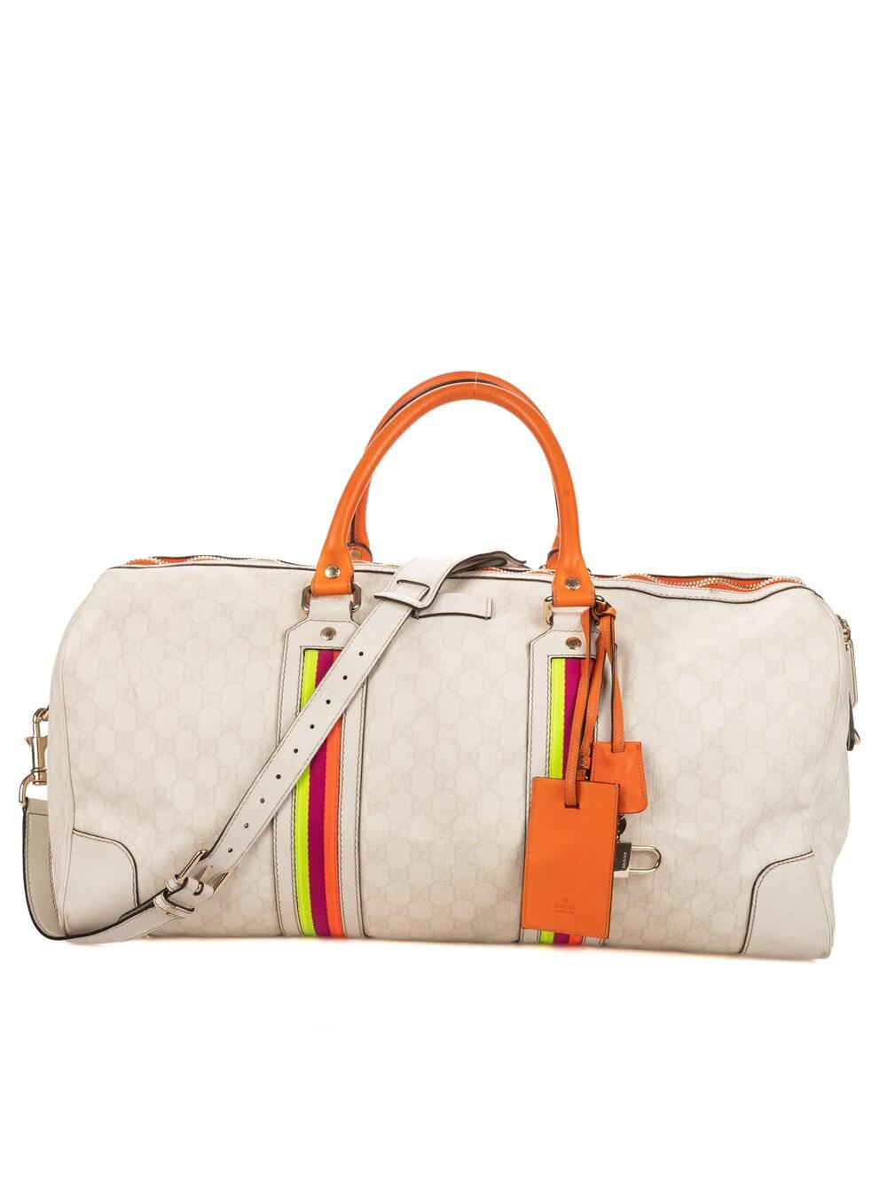 Gucci Convertible Duffle Bag Gg Coated #376562G14B